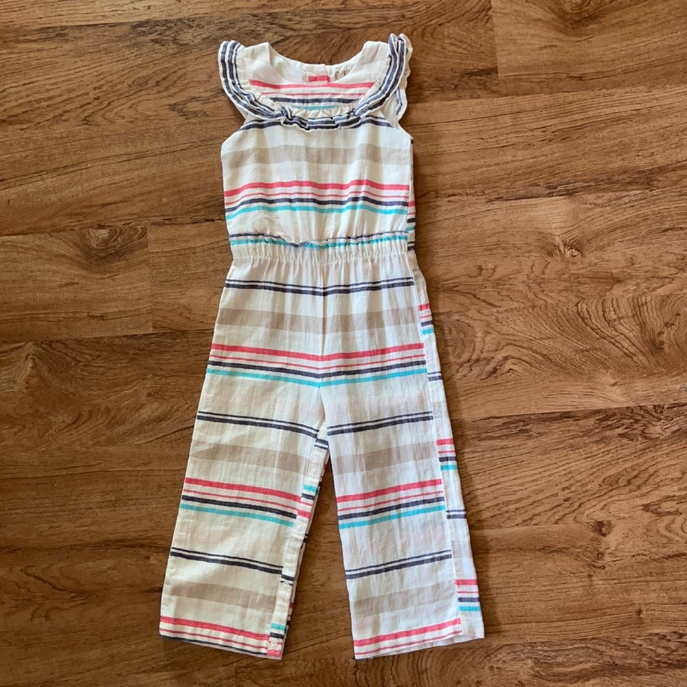 NWOT Genuine Kids from OshKosh 3T Jumpsuit Ivory